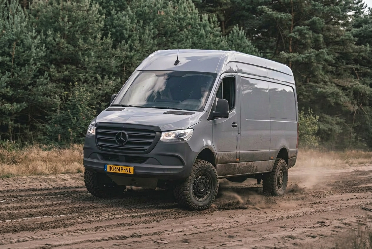Motorkap Spoiler | Mercedes Sprinter 2018+
